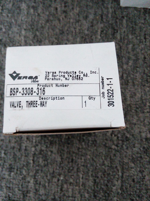 VERSA  BSP-3308-316電磁閥  專業(yè)代理經銷